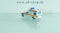 Preview: Herpa H0 Modellauto Ambulance Rückholdienst MB wenig bespielt ohne OVP