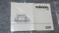 Preview: Märklin H0 3387 Bedienungsanleitung Galeriebild - zum Vergrößern bitte auf das Bild klicken