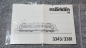 Preview: Märklin H0 3343/3361 Bedienungsanleitung Galeriebild - zum Vergrößern bitte auf das Bild klicken