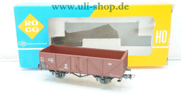 Roco H0 4309 Güterwagen Hochbordwagen der DB wenig bespielt/gebraucht Wechselstrom OVP