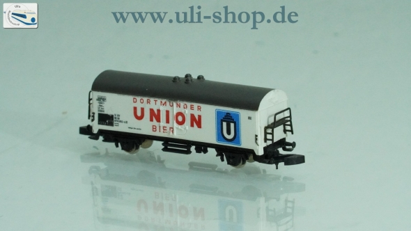 Märklin mini-club Z 8601 Güterwagen Bierwagen Dortmunder Union (18) wenig bespielt ohne OVP