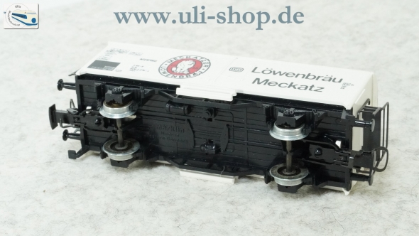 Märklin H0 unverpackter Wagen (I49) Löwenbräu Meckatz wenig bespielt ohne OVP