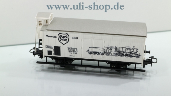 Märklin H0 Güterwagen Museumswagen 1988 neuwertig Wechselstrom mit OVP (S2 088)