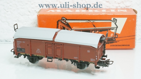 Märklin H0 4619 Güterwagen Schiebedachwagen wenig bespielt Wechselstrom mit OVP
