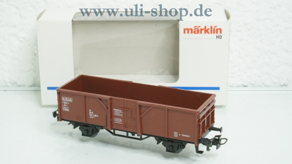 Märklin H0 4430 Güterwagen offen braun neuwertig Wechselstrom mit OVP