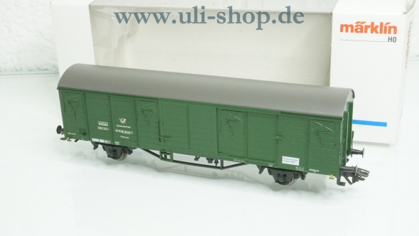 Märklin H0 47362 Güterwagen PMS 63-08 Postmuseumswagen 1997 neuwertig Wechselstrom mit OVP