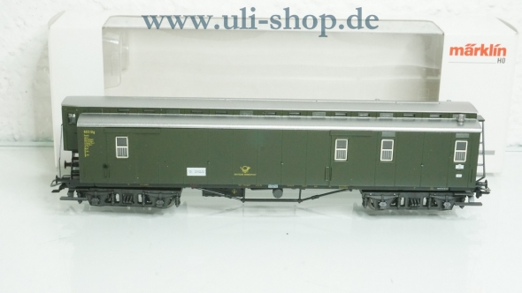 Märklin H0 42291 Güterwagen PMS 60-07 Postmuseumswagen 2003 neuwertig Wechselstrom mit OVP