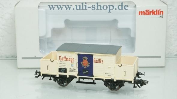 Märklin H0 46074 Güterwagen Jahreswagen 2002 Dallmayr-Kaffee neuwertig Wechselstrom mit OVP