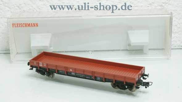 Fleischmann H0 5281 Güterwagen Niederbordwagen neuwertig Wechselstrom mit OVP