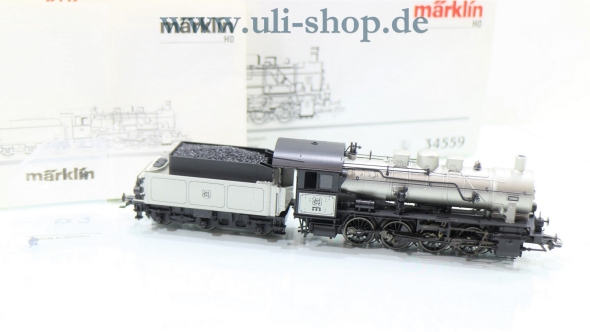 Märklin H0 34559 Dampflok Wechselstrom delta Galeriebild - zum Vergrößern bitte auf das Bild klicken