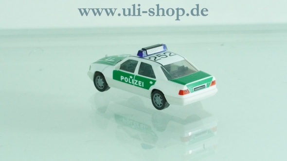 Herpa H0 Modellauto Polizei Mercedes Benz E 320 wenig bespielt ohne OVP