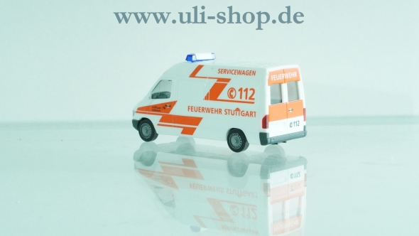 Herpa H0 Modellauto Feuerwehr Servicewagen Mercedes Benz T1N wenig bespielt ohne OVP