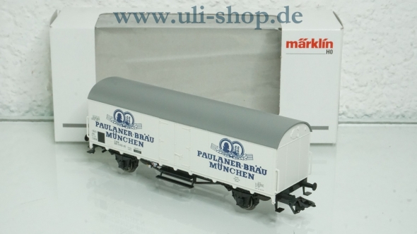 Märklin H0 48171 Güterwagen Bierwagen Paulaner - Jahreswagen 2021 wenig bespielt Wechselstrom mit OVP