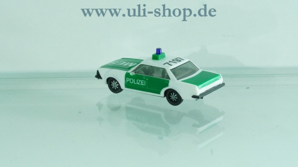 Preview: Herpa H0 Modellauto Polizei Ford Granada Ghia wenig bespielt ohne OVP