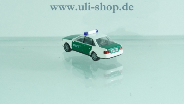 Rietze H0 Modellauto Polizei Audi A6 wenig bespielt ohne OVP