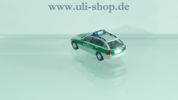 Busch H0 Modellauto Polizei Mercedes Benz Modell C-Klasse wenig bespielt ohne OVP