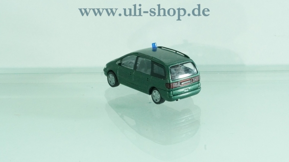 Rietze H0 Modellauto Zivilstreife VW Sharan wenig bespielt ohne OVP