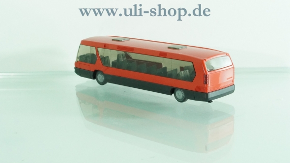 Rietze H0 Modellauto Neoplan Metroliner rot wenig bespielt mit OVP