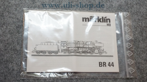 Märklin H0 BR 44 Bedienungsanleitung Galeriebild - zum Vergrößern bitte auf das Bild klicken