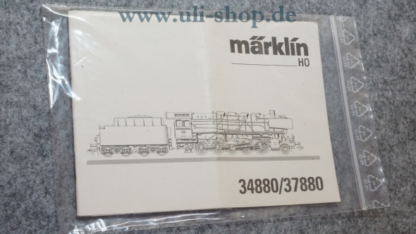 Märklin H0 34880/37880 Bedienungsanleitung Galeriebild - zum Vergrößern bitte auf das Bild klicken