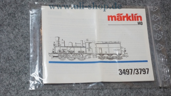 Märklin H0 3497/3797 Bedienungsanleitung Galeriebild - zum Vergrößern bitte auf das Bild klicken