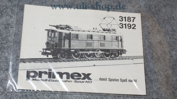 Primex H0 3187/3192 Bedienungsanleitung Galeriebild - zum Vergrößern bitte auf das Bild klicken