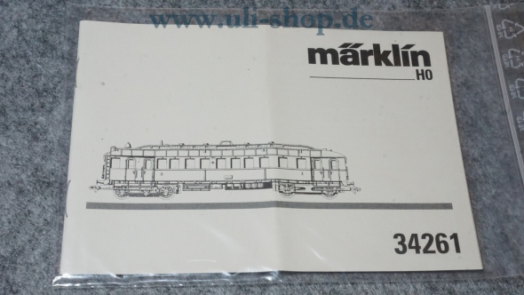 Märklin H0 34261 Bedienungsanleitung Galeriebild - zum Vergrößern bitte auf das Bild klicken
