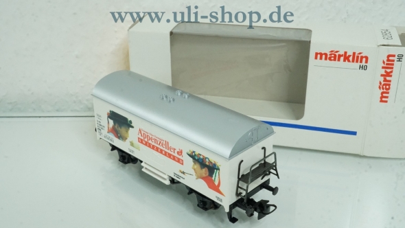 Märklin H0 Güterwagen Kühlwagen der SBB Appenzeller neuwertig Wechselstrom mit OVP