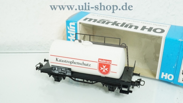 Märklin H0 Güterwagen Kesselwagen der DB Katastrophenschutz neuwertig Wechselstrom mit OVP