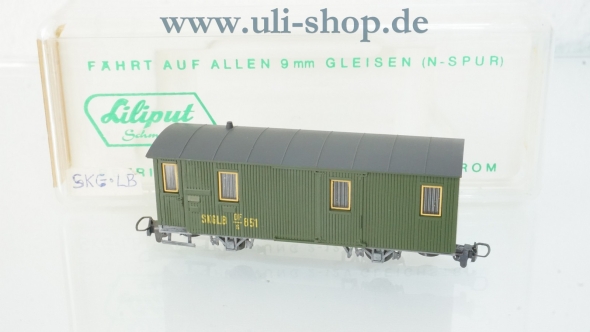 Liliput H0e 730 Güterwagen Gleichstrom Galeriebild - zum Vergrößern bitte auf das Bild klicken