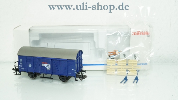 Märklin H0 48752 Güterwagen Wechselstrom Galeriebild - zum Vergrößern bitte auf das Bild klicken