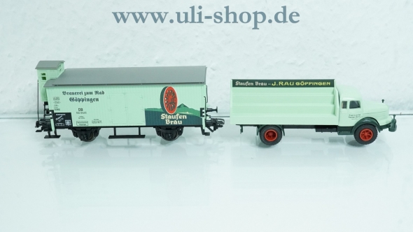 Märklin H0 48114 Güterwagen Museumswagen 2014 Staufenbräu neuwertig Wechselstrom OVP