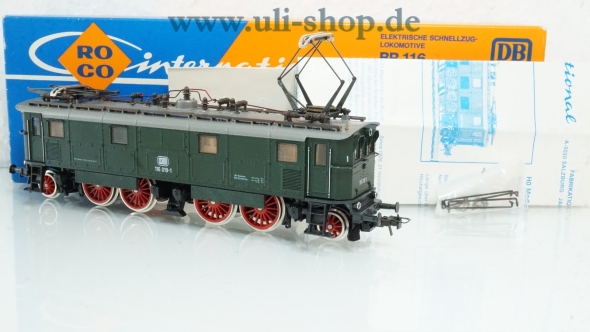 Roco H0 4143 E-Lok Gleichstrom analog Galeriebild - zum Vergrößern bitte auf das Bild klicken