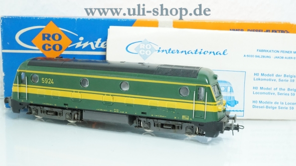 Roco H0 4152 Diesellok Gleichstrom analog Galeriebild - zum Vergrößern bitte auf das Bild klicken