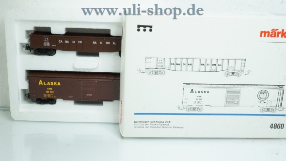 Märklin H0 4860 Wagenpackung Wechselstrom Galeriebild - zum Vergrößern bitte auf das Bild klicken