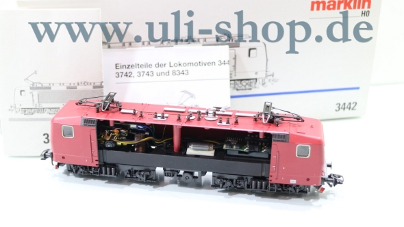 Märklin H0 3442. 001 E-Lok Wechselstrom digital Galeriebild - zum Vergrößern bitte auf das Bild klicken