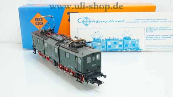 Roco H0 04139S E-Lok Gleichstrom analog Galeriebild - zum Vergrößern bitte auf das Bild klicken