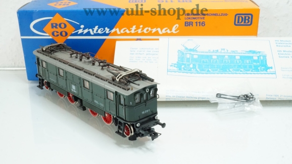 Roco H0 4143 E-Lok Gleichstrom analog Galeriebild - zum Vergrößern bitte auf das Bild klicken