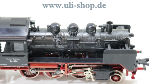 Fleischmann H0 4140 Dampflok Br. 24 074 der DB voll funktionsfähig wenig bespielt Gleichstrom analog OVP