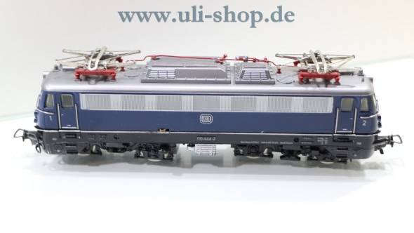 Fleischmann H0 4335 E-Lok Br. 110 444-7 der DB voll funktionsfähig wenig bespielt Gleichstrom analog OVP