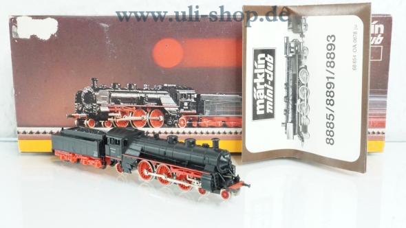 Märklin mini-club Z 8893 Dampflok Gleichstrom analog Galeriebild - zum Vergrößern bitte auf das Bild klicken