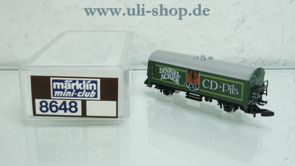 Märklin mini-club Z 8648 Güterwagen Gleichstrom Galeriebild - zum Vergrößern bitte auf das Bild klicken