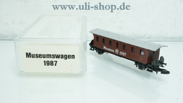 Märklin mini-club Z 1987 Personenwagen Gleichstrom Galeriebild - zum Vergrößern bitte auf das Bild klicken