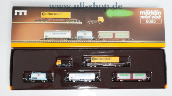 Märklin mini-club Z 8695 Wagenpackung Gleichstrom Galeriebild - zum Vergrößern bitte auf das Bild klicken