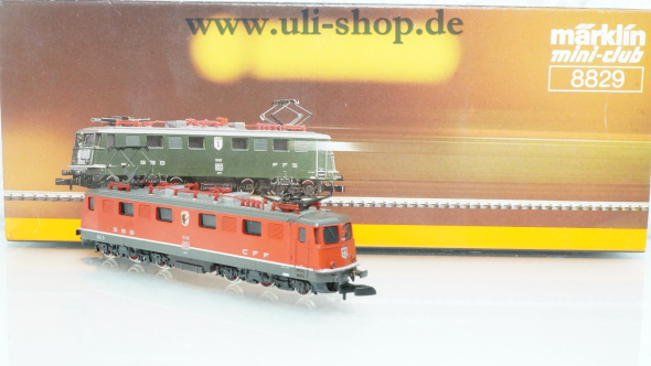 Märklin mini-club Z 8849 E-Lok Gleichstrom analog Galeriebild - zum Vergrößern bitte auf das Bild klicken