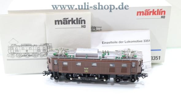 Märklin H0 3351 E-Lok Wechselstrom delta Galeriebild - zum Vergrößern bitte auf das Bild klicken
