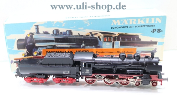 Märklin-HAMO H0 8398 Dampflok Gleichstrom analog Galeriebild - zum Vergrößern bitte auf das Bild klicken