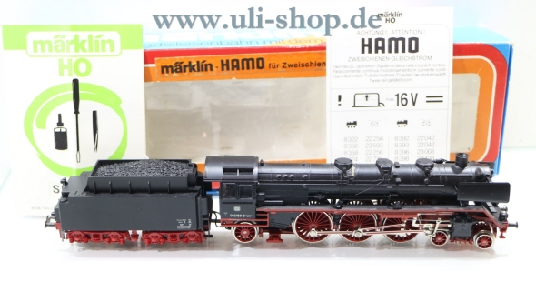 Märklin-HAMO H0 8385 Dampflok Gleichstrom analog Galeriebild - zum Vergrößern bitte auf das Bild klicken