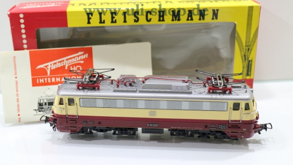 Fleischmann H0 1347 T E-Lok Wechselstrom analog Galeriebild - zum Vergrößern bitte auf das Bild klicken