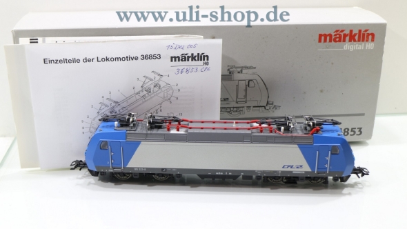 Märklin H0 36853 E-Lok Wechselstrom digital Galeriebild - zum Vergrößern bitte auf das Bild klicken